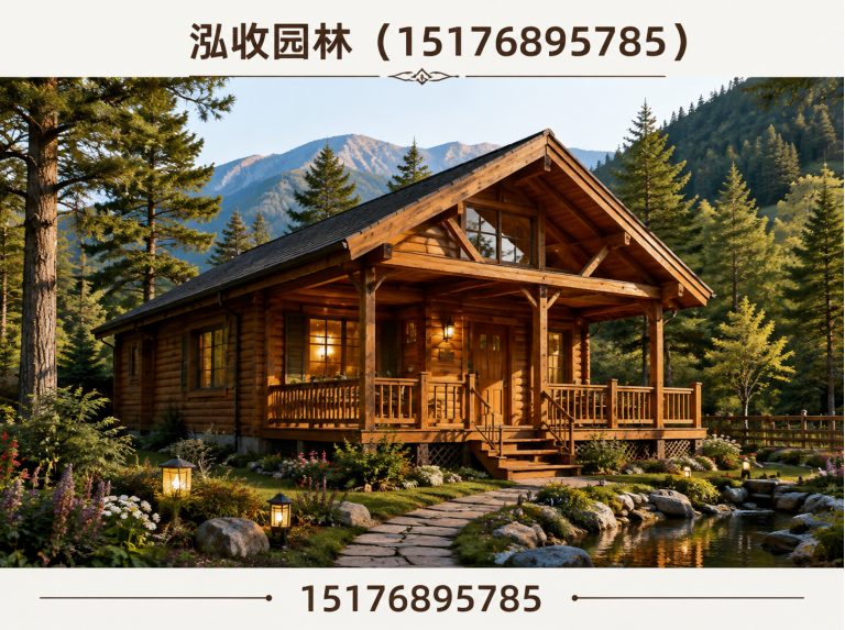 琼海防腐木展示图